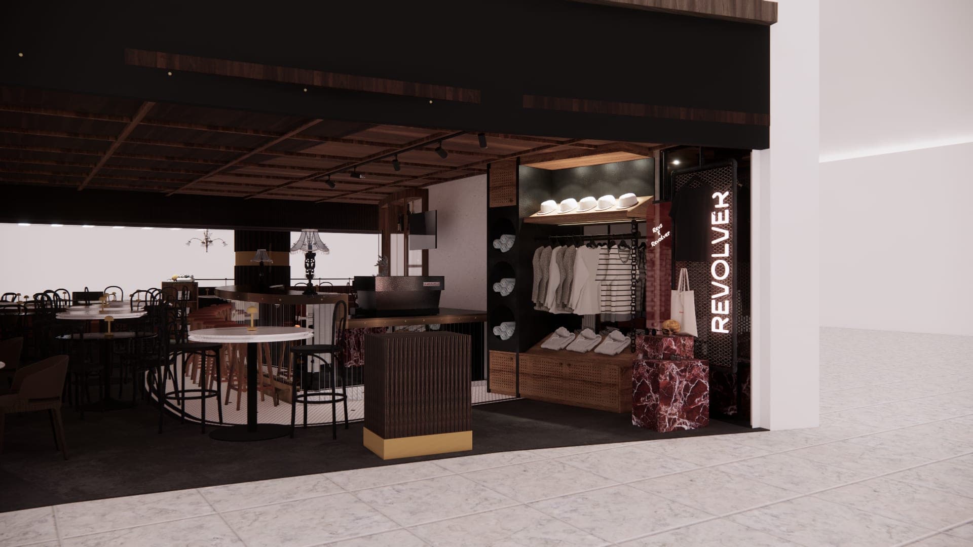 Revolver, International & Domestic Airport, 2